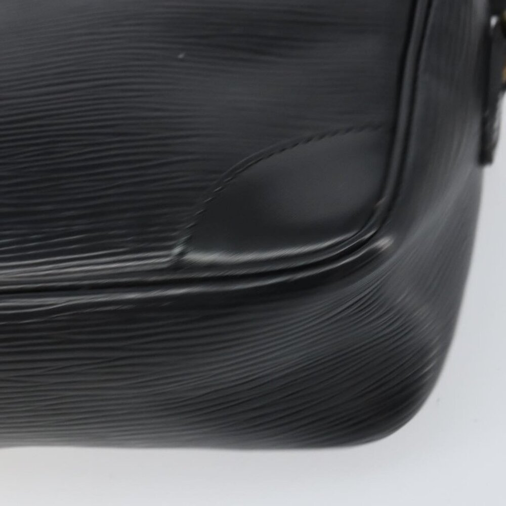 Authentic LOUIS VUITTON Epi Trocadero 23 Shoulder Bag Black M52302 LV - Picture 7 of 16